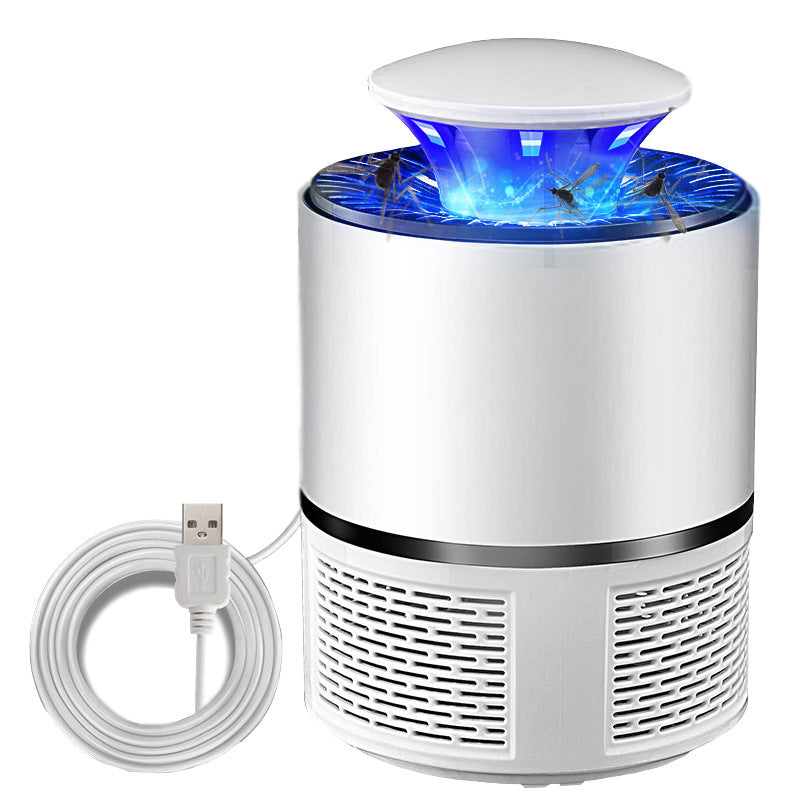 USB Photocatalyst Mosquito Trap Lamp – LED Electric Mosquito Killer for Home, Bedroom & Indoor Use