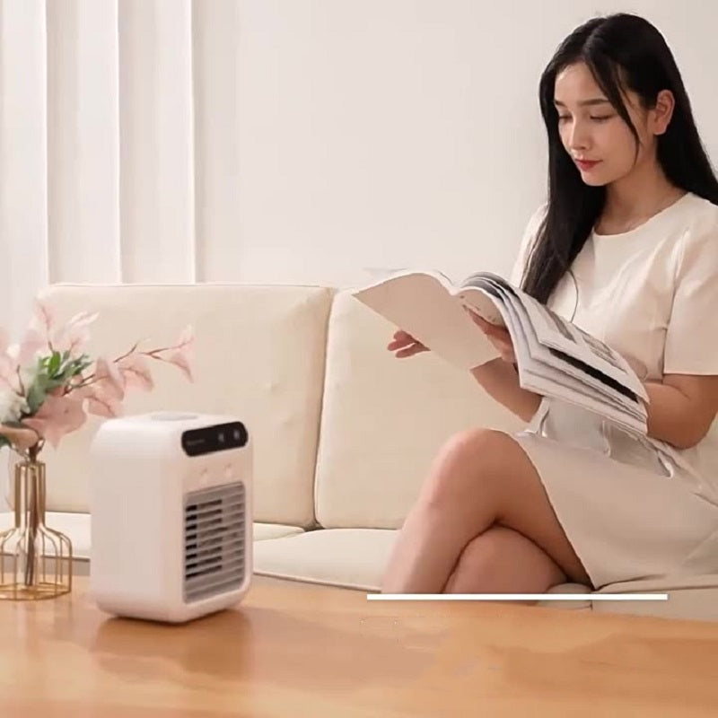 Portable Air Conditioner & Water Cooling Fan – Room, Office, and Car Air Cooler with Air Conditioning Function