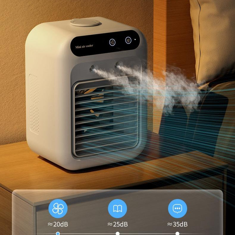Portable Air Conditioner & Water Cooling Fan – Room, Office, and Car Air Cooler with Air Conditioning Function