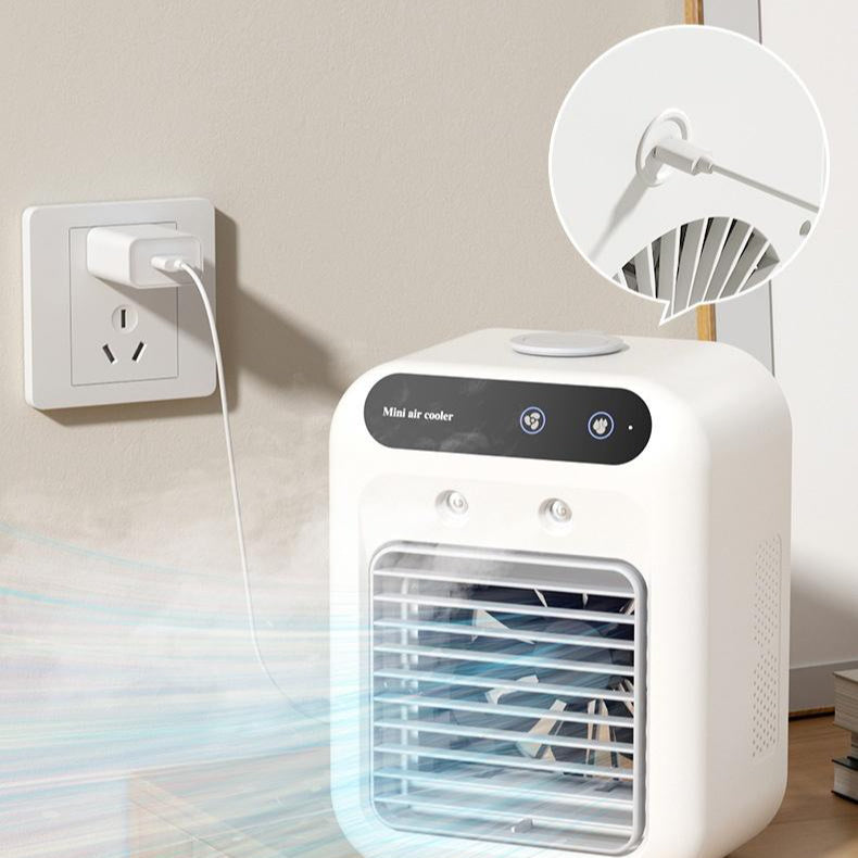 Portable Air Conditioner & Water Cooling Fan – Room, Office, and Car Air Cooler with Air Conditioning Function