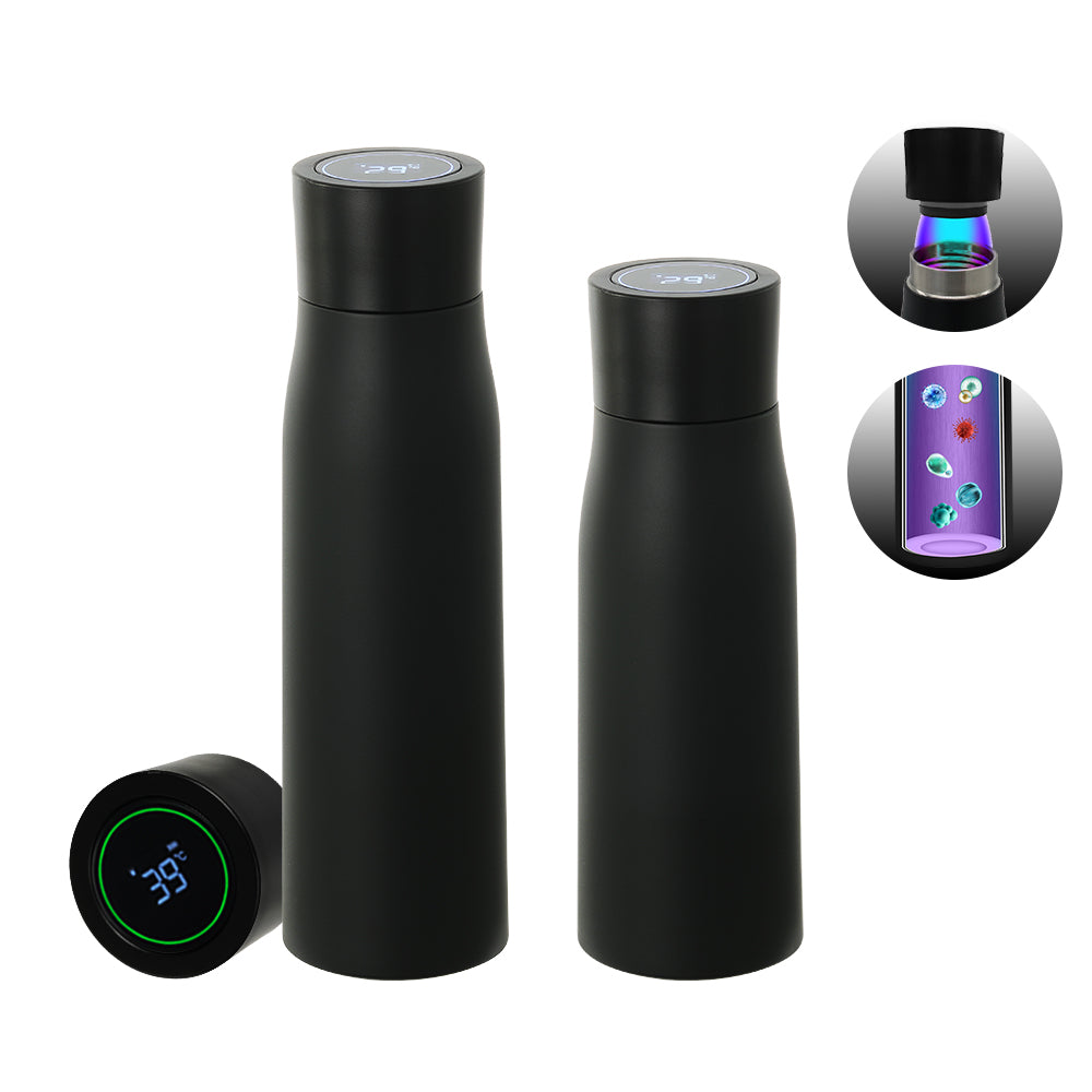 Smart Thermal Water Bottle with Temperature Display – Stainless Steel Insulated Tumbler