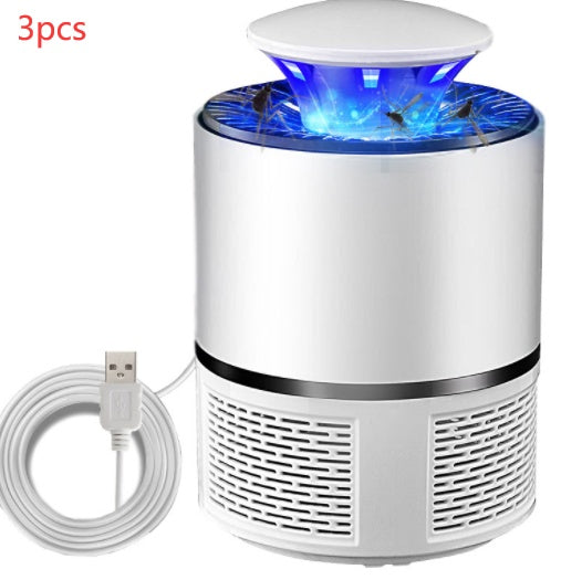 USB Photocatalyst Mosquito Trap Lamp – LED Electric Mosquito Killer for Home, Bedroom & Indoor Use